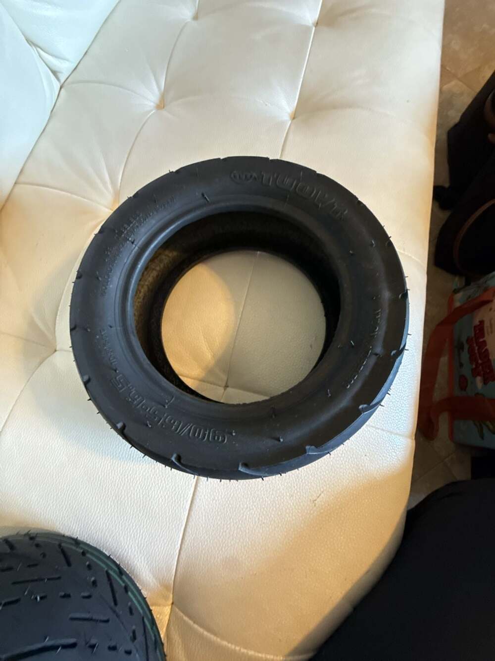 TUOVT 90/65-6.5 Tubeless Electric Scooter Tire